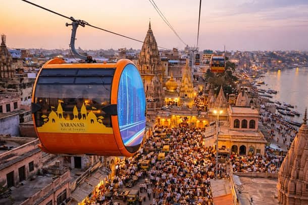 Flying Over Gridlock: Varanasi Urban Ropeway Route, Stations & Fares