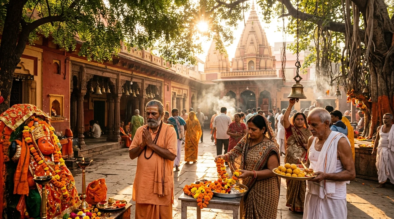 Explore Varanasi: Sankat Mochan Hanuman Temple, Dashashwamedh Ghat & BHU Highlights